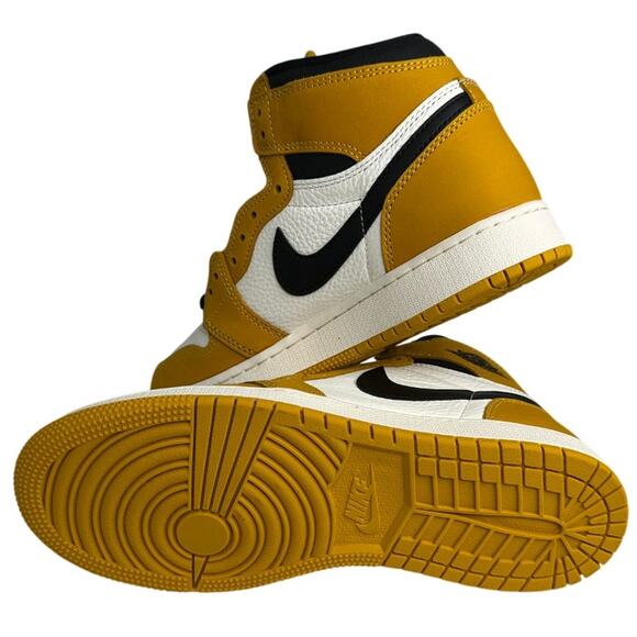 💎✨NEW IN BOX✨💎NIKE Air Jordan 1 Retro High OG GS Sail - Picture 4 of 7